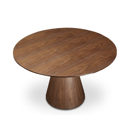 Moe's Home Collection - Otago Dining Table Round Walnut - KC-1028-03-0 | American Home Furniture