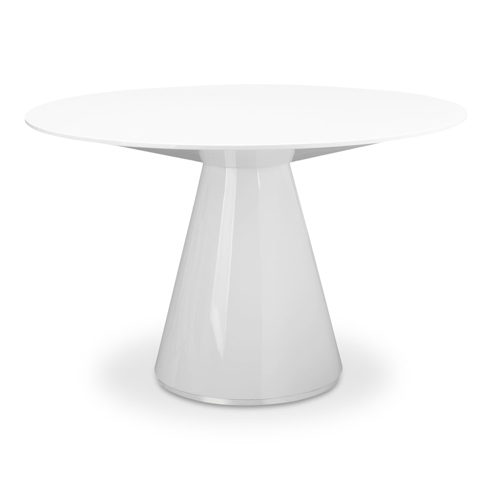 American Home Furniture | Moe's Home Collection - Otago Dining Table Round White