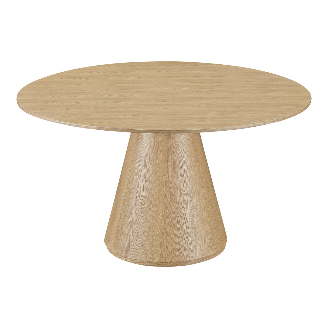American Home Furniture | Moe's Home Collection - Otago Dining Table Round Oak