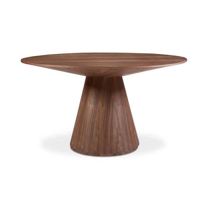 American Home Furniture | Moe's Home Collection - Otago Dining Table 54In Round Walnut
