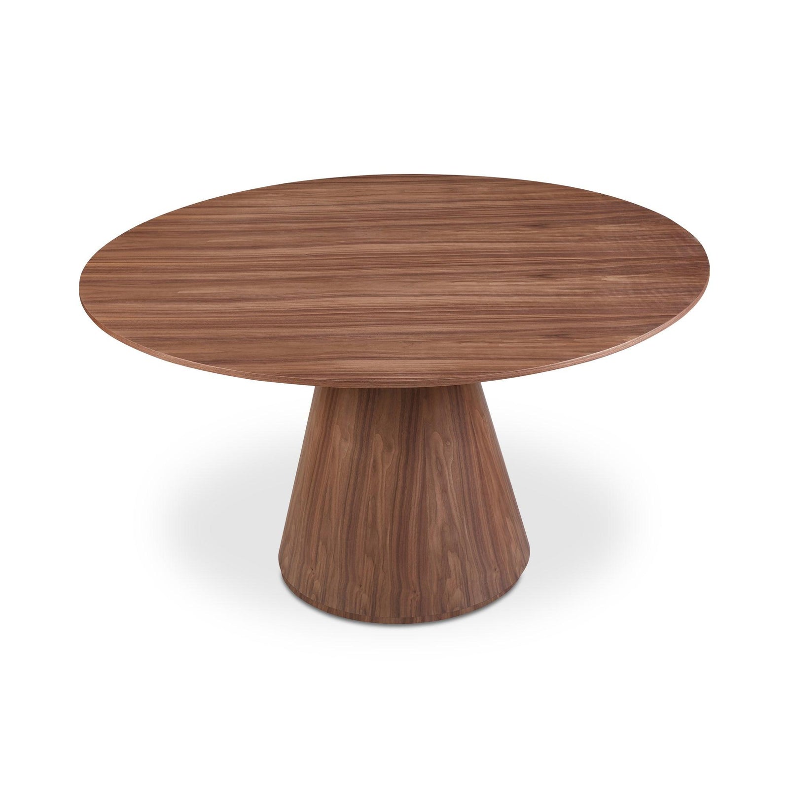 Moe's Home Collection - Otago Dining Table 54In Round Walnut - KC-1029-03-0 | American Home Furniture