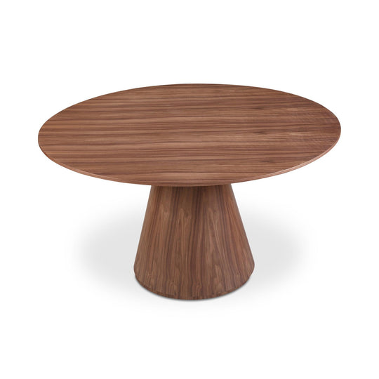 Moe's Home Collection - Otago Dining Table 54In Round Walnut - KC-1029-03-0 | American Home Furniture