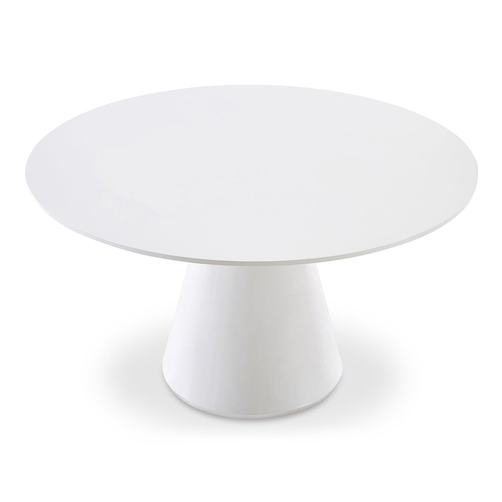 Moe's Home Collection - Otago Dining Table 54In Round White - KC-1029-18-0 | American Home Furniture