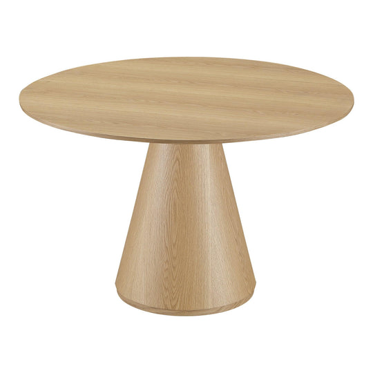 Moe's Home Collection - Otago Dining Table 54In Round Oak - KC-1029-24-0 | American Home Furniture
