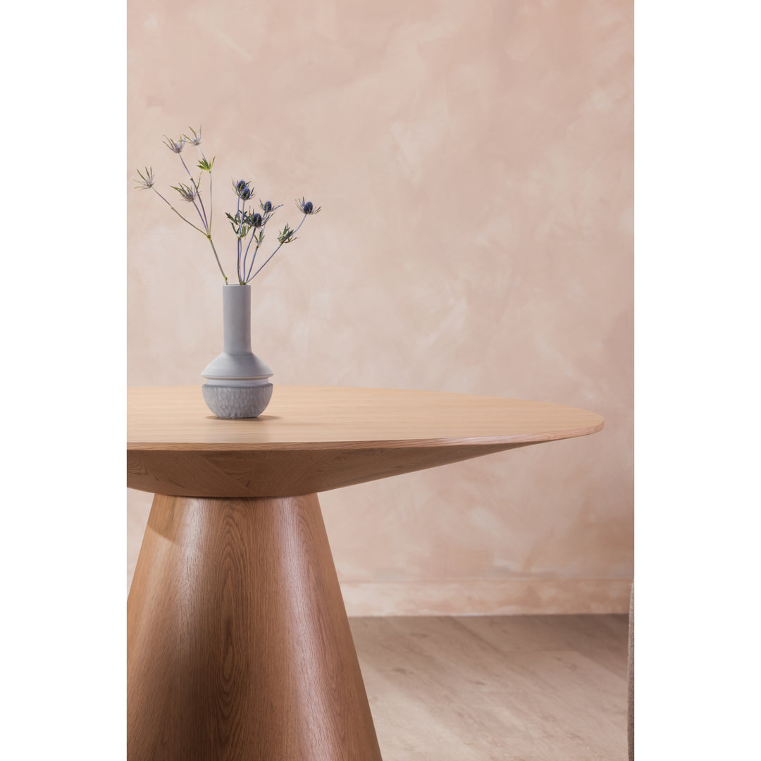 American Home Furniture | Moe's Home Collection - Otago Dining Table 54In Round Oak