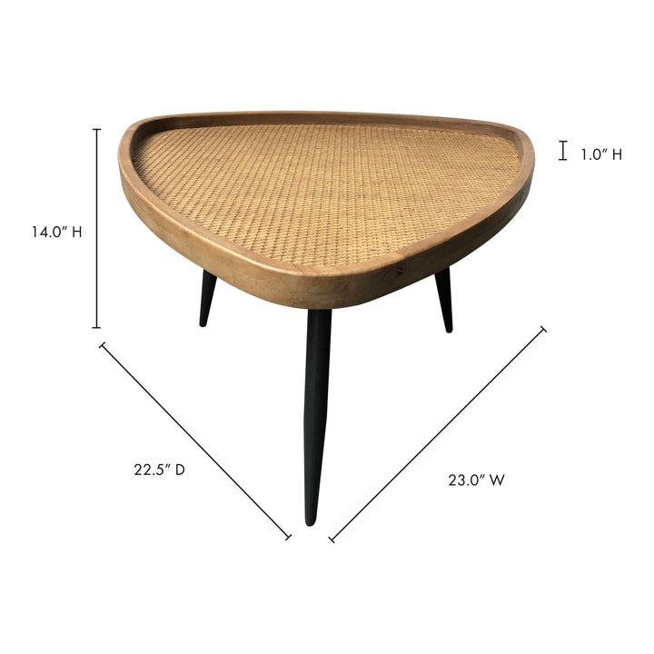 American Home Furniture | Moe's Home Collection - Rollo Rattan Coffee Table
