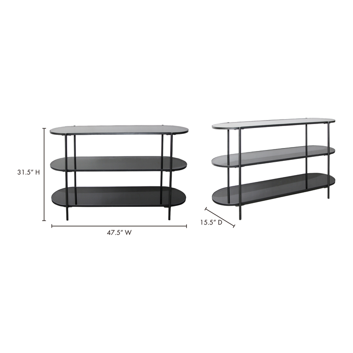 American Home Furniture | Moe's Home Collection - Lozz Console Table