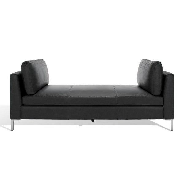 Safavieh Couture Tatianna Leather Bench BENCHES