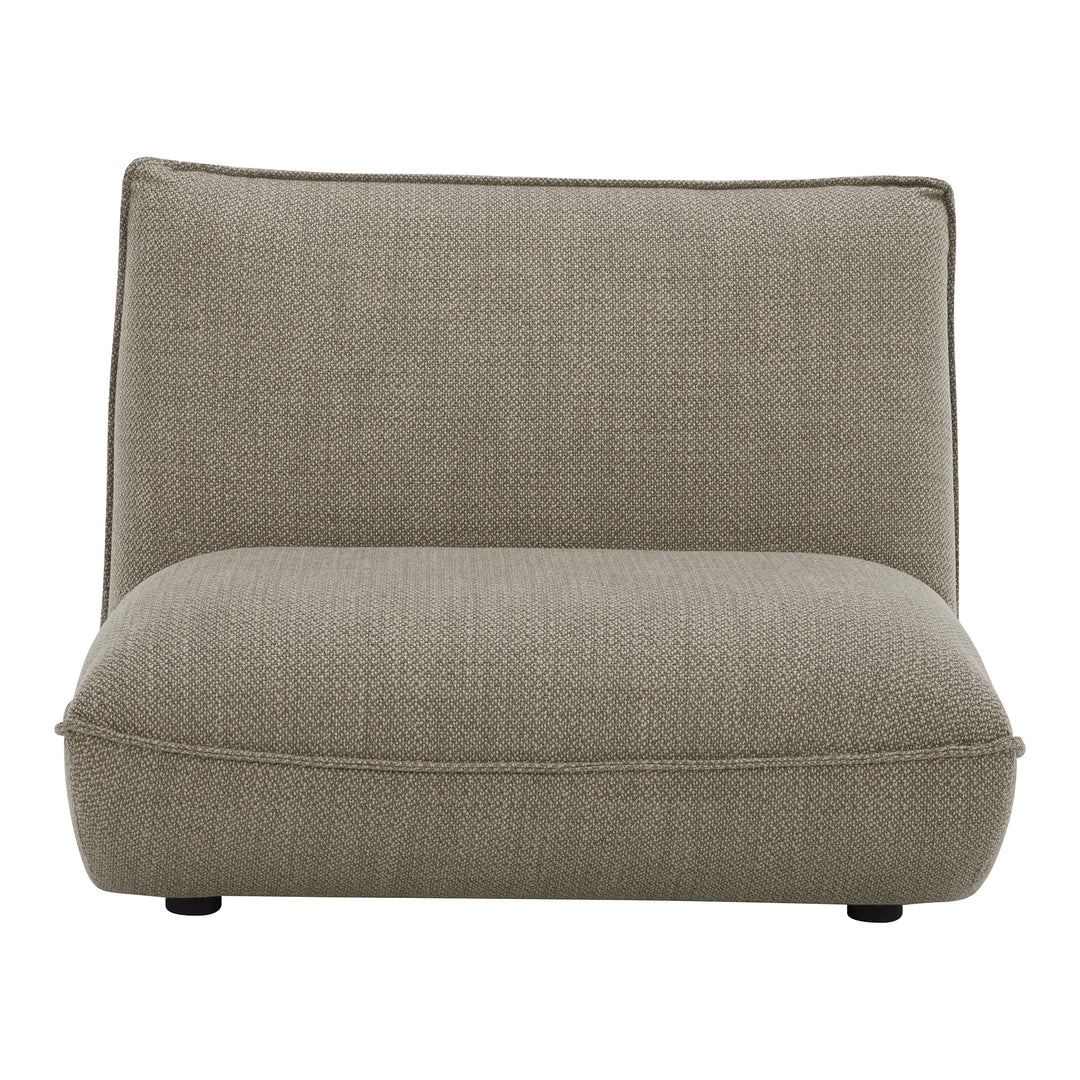 American Home Furniture | Moe's Home Collection - Zeppelin Slipper Chair Speckled Pumice