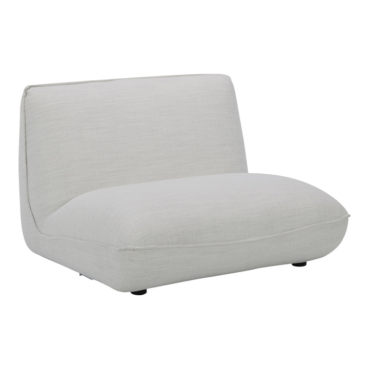 American Home Furniture | Moe's Home Collection - Zeppelin Slipper Chair Salt Stone White