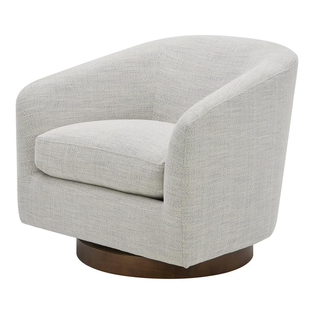 American Home Furniture | Moe's Home Collection - Oscy Swivel Chair Splashed White