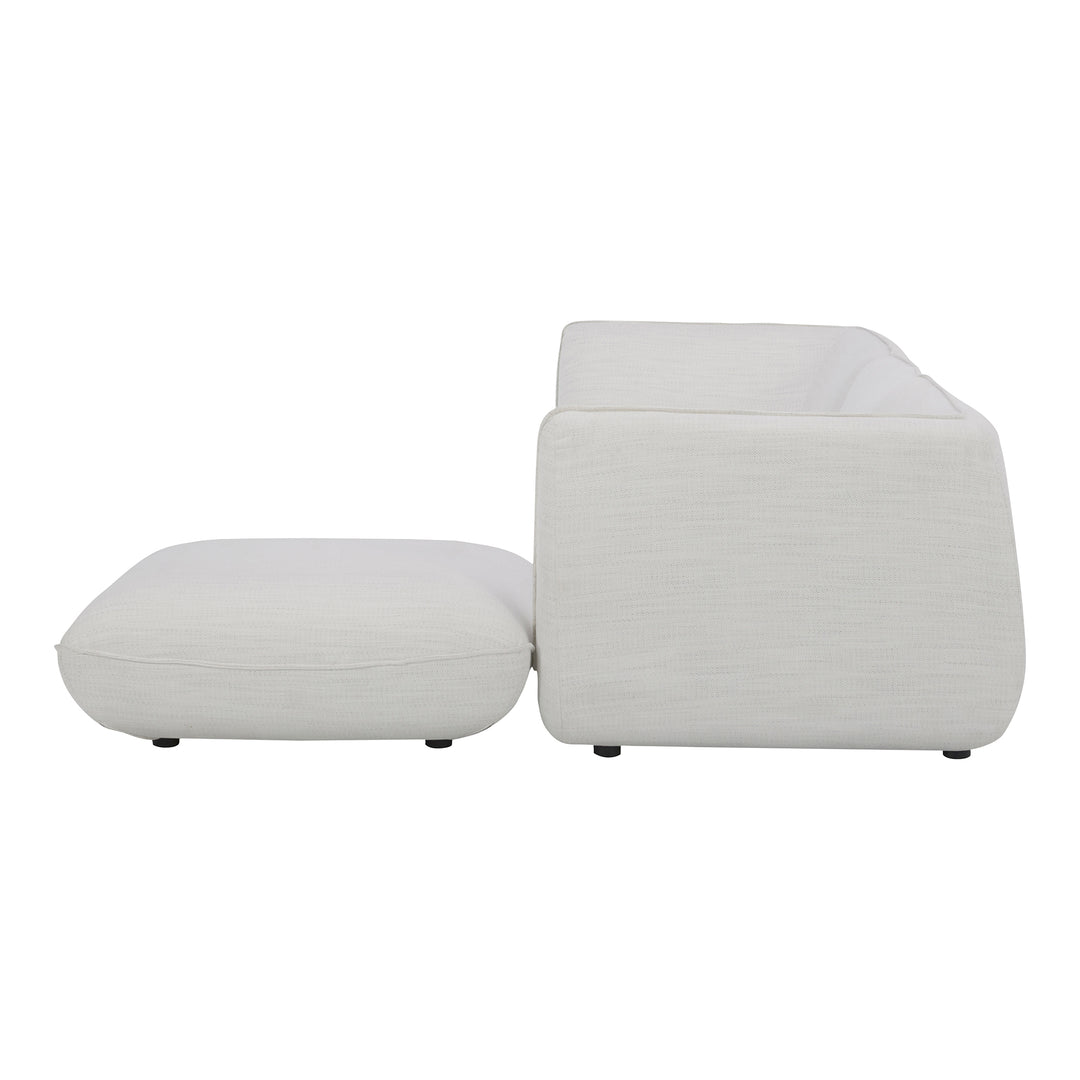 American Home Furniture | Moe's Home Collection - Zeppelin Nook Modular Sectional Salt Stone White