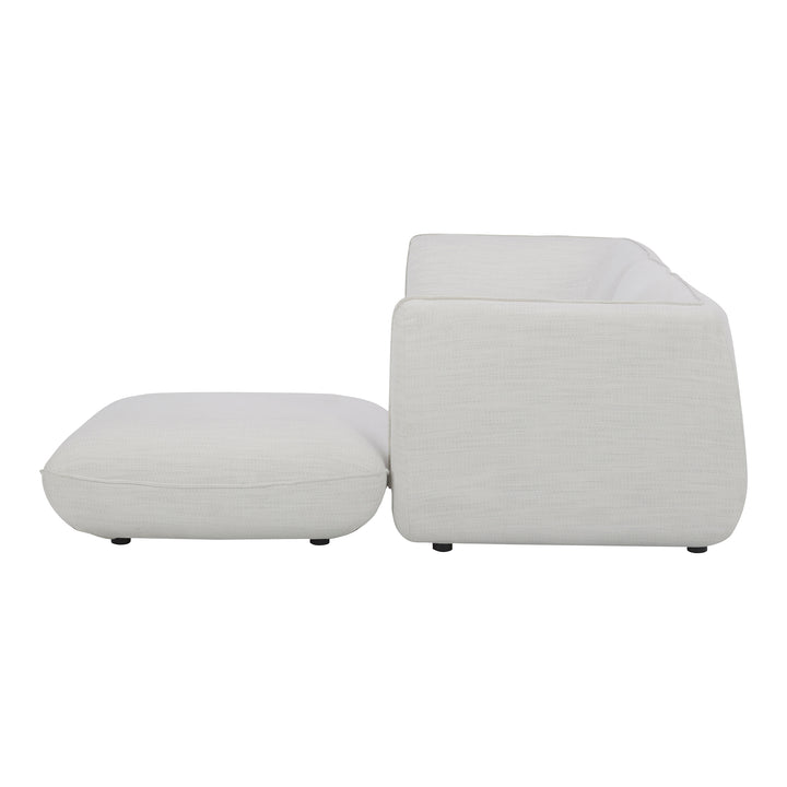 American Home Furniture | Moe's Home Collection - Zeppelin Nook Modular Sectional Salt Stone White