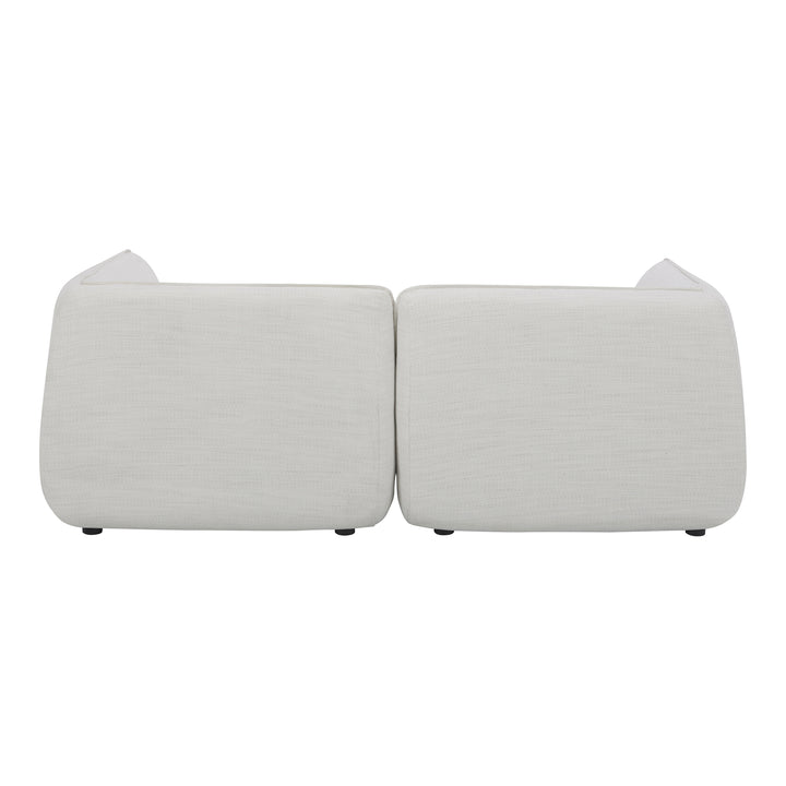 American Home Furniture | Moe's Home Collection - Zeppelin Nook Modular Sectional Salt Stone White