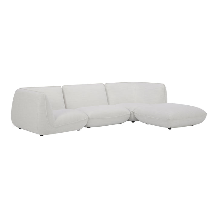 American Home Furniture | Moe's Home Collection - Zeppelin Lounge Modular Sectional Salt Stone White