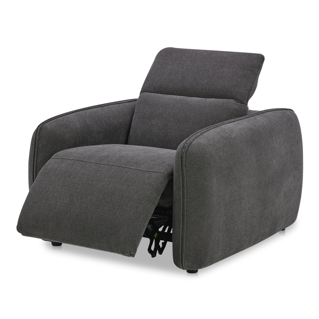 American Home Furniture | Moe's Home Collection - Eli Power Recliner Chair Dusk Grey