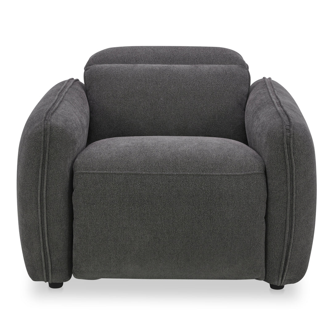 American Home Furniture | Moe's Home Collection - Eli Power Recliner Chair Dusk Grey