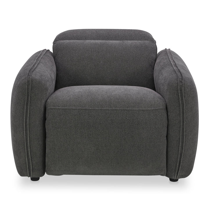 American Home Furniture | Moe's Home Collection - Eli Power Recliner Chair Dusk Grey