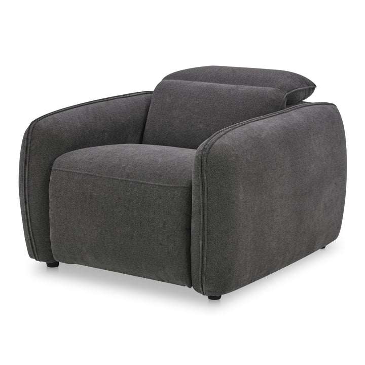 American Home Furniture | Moe's Home Collection - Eli Power Recliner Chair Dusk Grey
