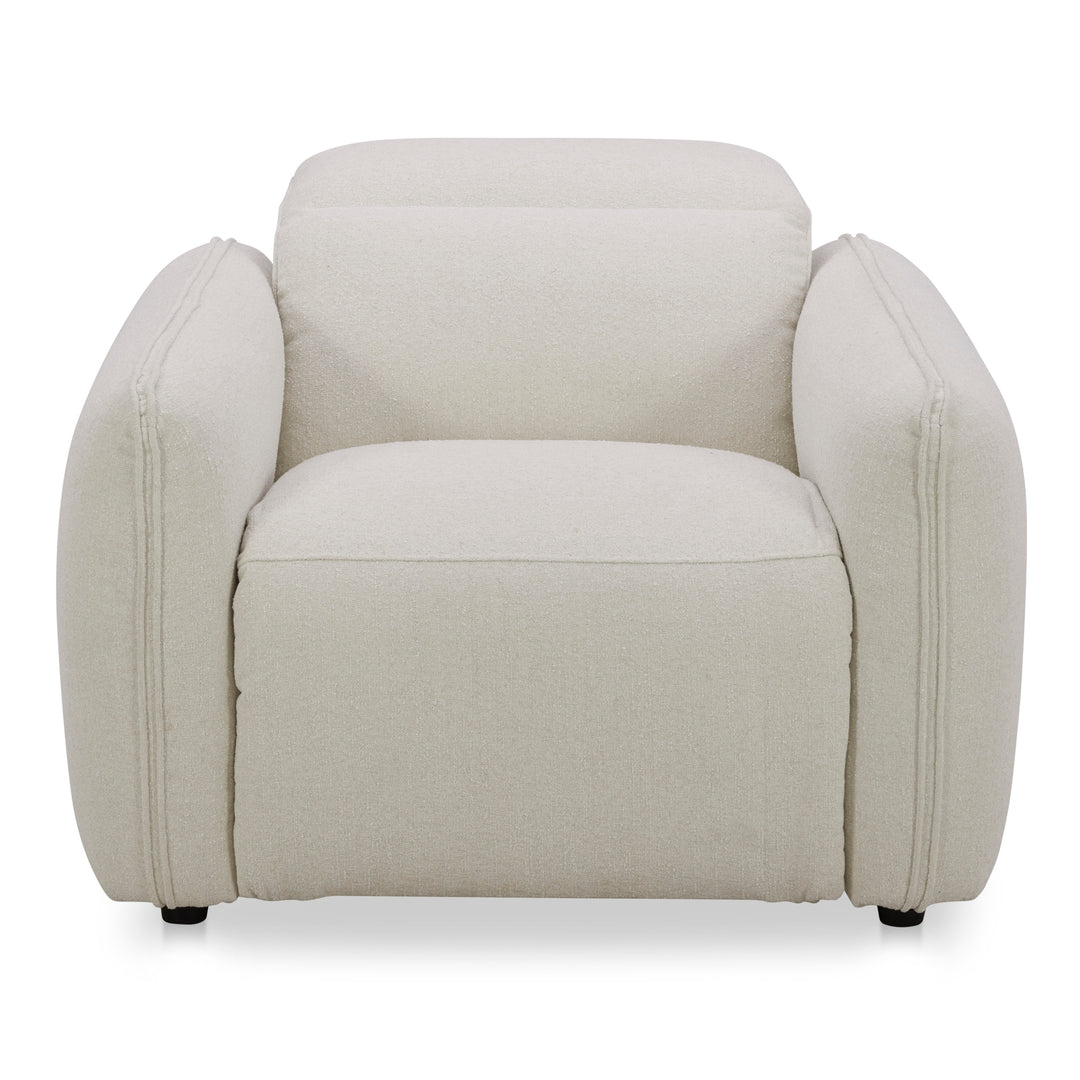 American Home Furniture | Moe's Home Collection - Eli Power Recliner Chair Warm White