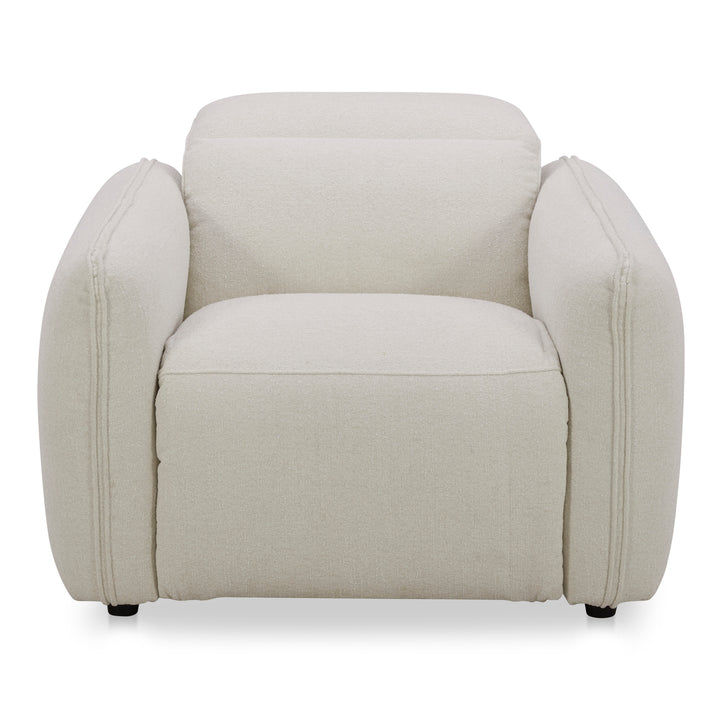 American Home Furniture | Moe's Home Collection - Eli Power Recliner Chair Warm White