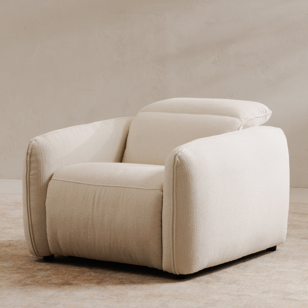 American Home Furniture | Moe's Home Collection - Eli Power Recliner Chair Warm White