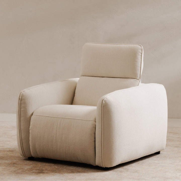 American Home Furniture | Moe's Home Collection - Eli Power Recliner Chair Warm White