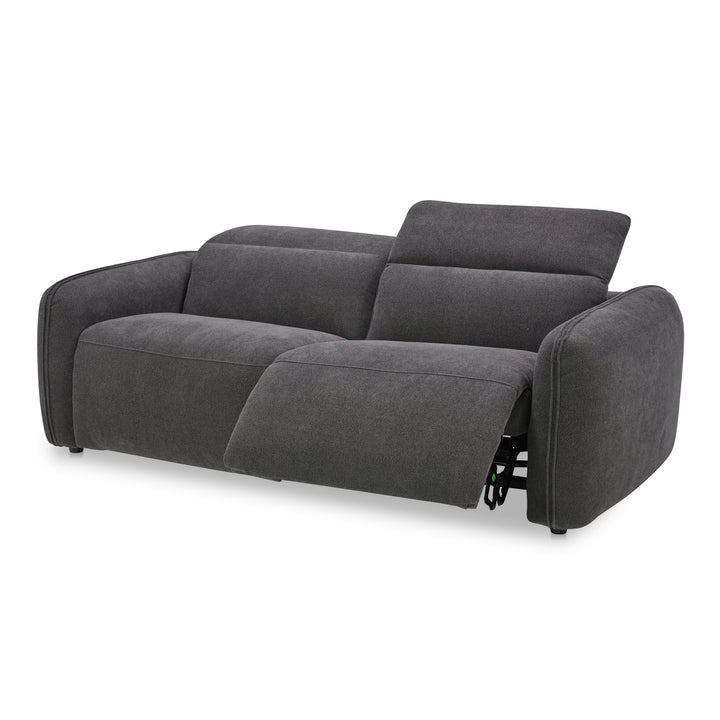 American Home Furniture | Moe's Home Collection - Eli Power Recliner Sofa Dusk Grey