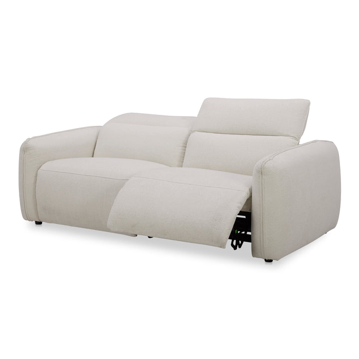 American Home Furniture | Moe's Home Collection - Eli Power Recliner Sofa Warm White