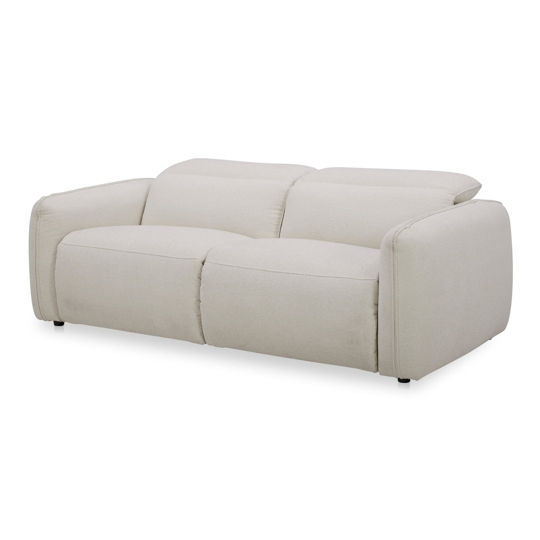 American Home Furniture | Moe's Home Collection - Eli Power Recliner Sofa Warm White