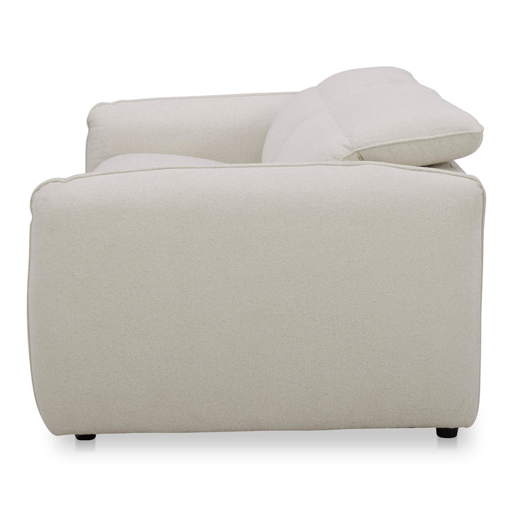 American Home Furniture | Moe's Home Collection - Eli Power Recliner Sofa Warm White