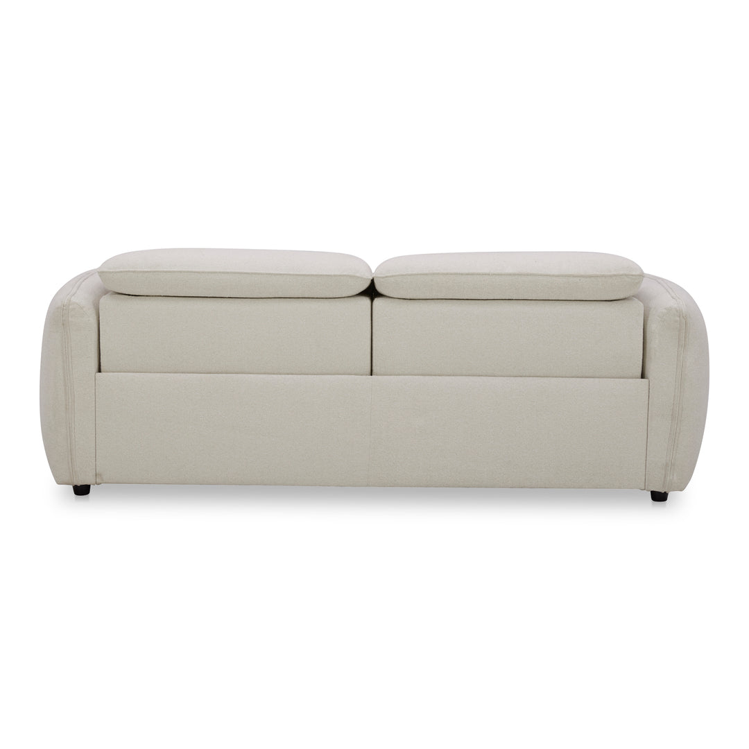 American Home Furniture | Moe's Home Collection - Eli Power Recliner Sofa Warm White