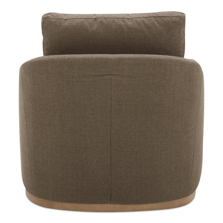 American Home Furniture | Moe's Home Collection - Linden Swivel Chair Soft Taupe