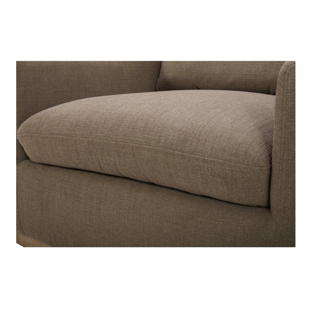 American Home Furniture | Moe's Home Collection - Linden Swivel Chair Soft Taupe
