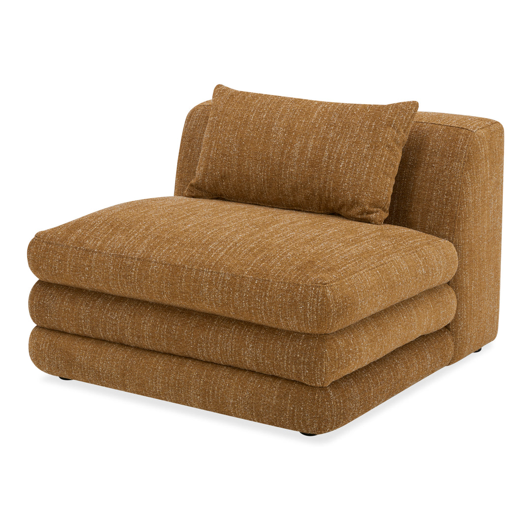 American Home Furniture | Moe's Home Collection - Lowtide Slipper Chair Amber Glow