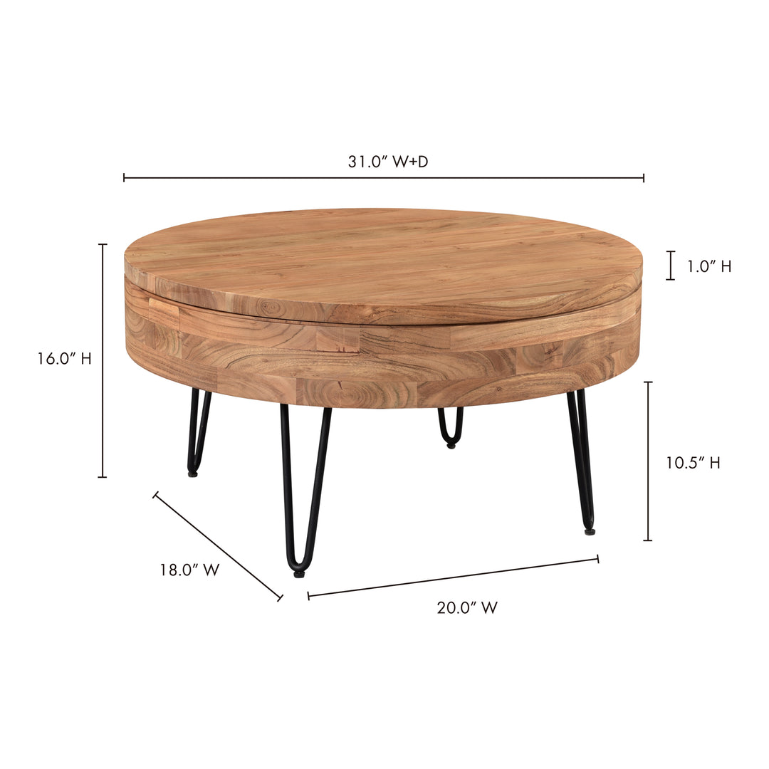 American Home Furniture | Moe's Home Collection - Privado Storage Coffee Table
