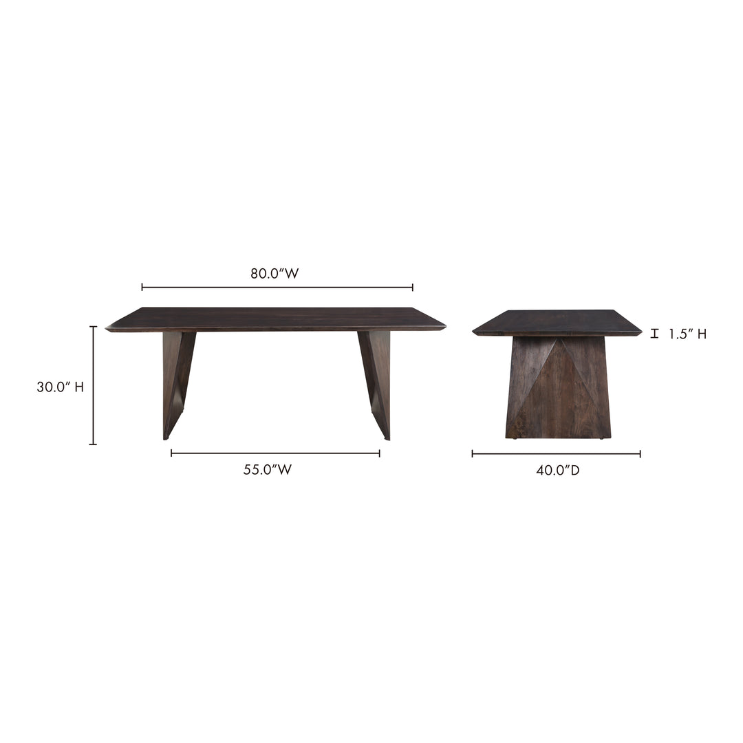 American Home Furniture | Moe's Home Collection - Vidal Dining Table