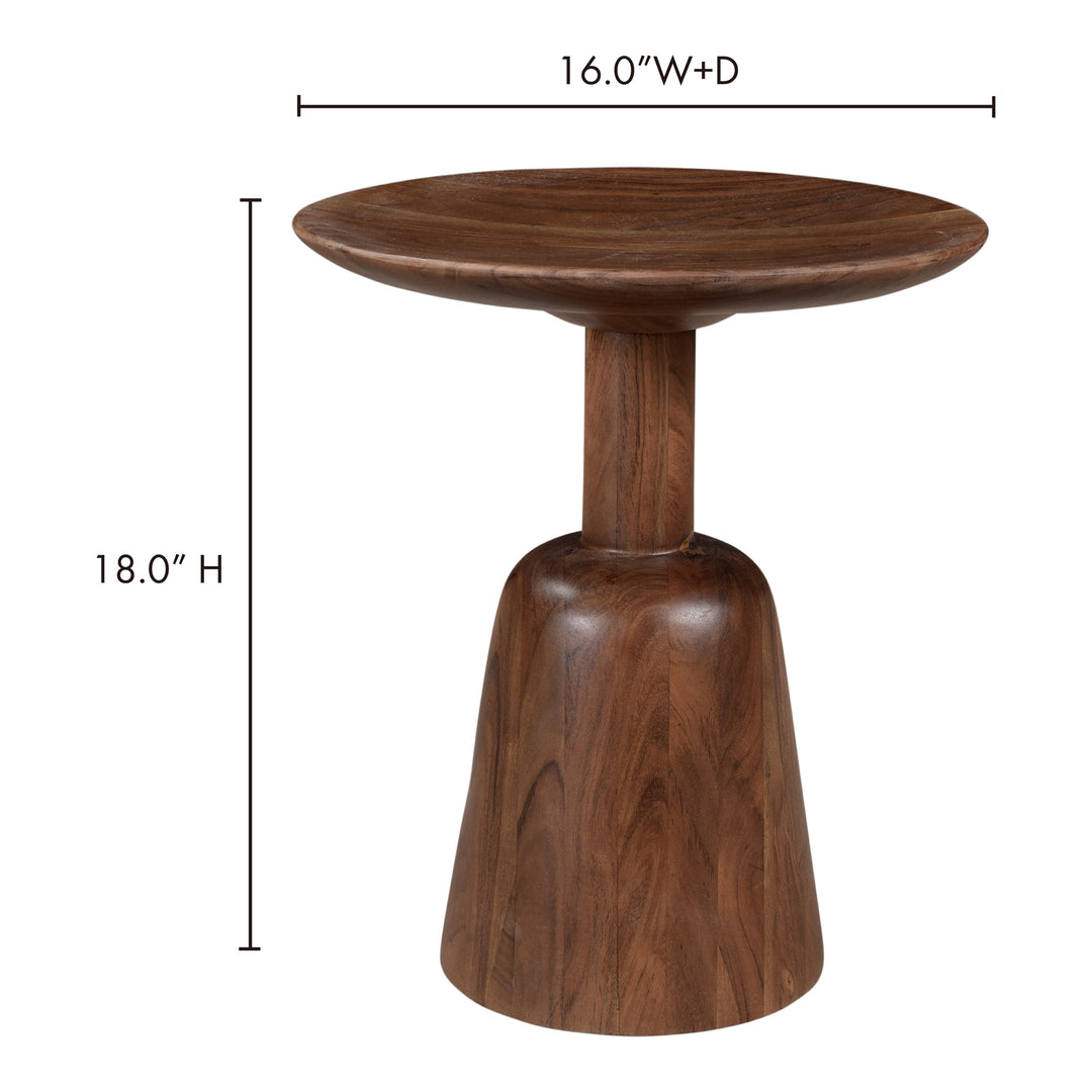 American Home Furniture | Moe's Home Collection - Nels End Table Dark Brown