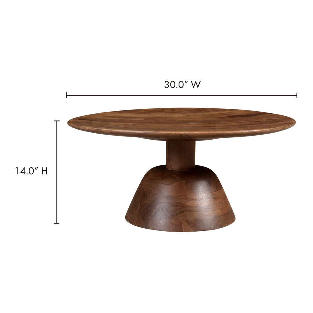 American Home Furniture | Moe's Home Collection - Nels Coffee Table Dark Brown