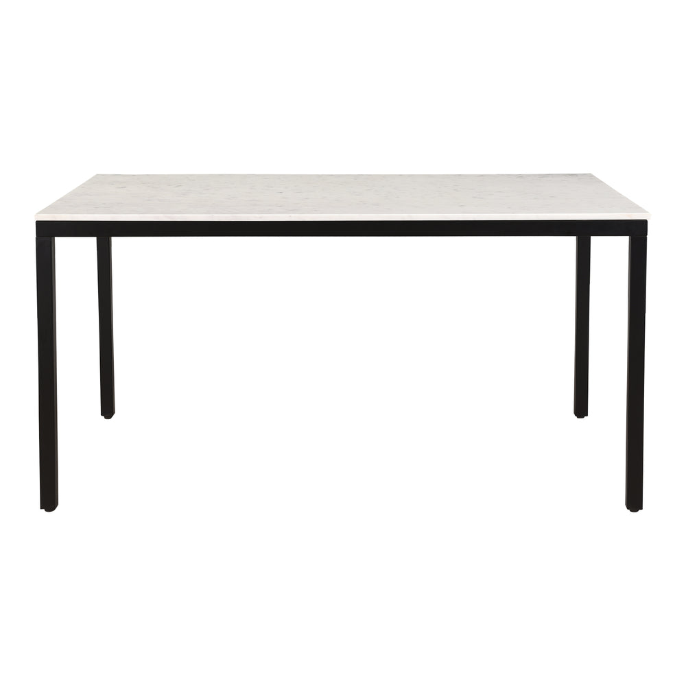 American Home Furniture | Moe's Home Collection - Parson Dining Table White Marble