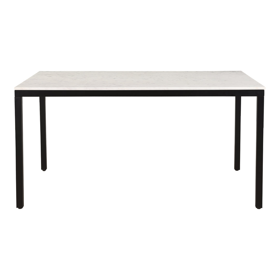 American Home Furniture | Moe's Home Collection - Parson Dining Table White Marble