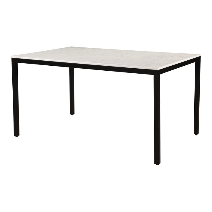 American Home Furniture | Moe's Home Collection - Parson Dining Table White Marble