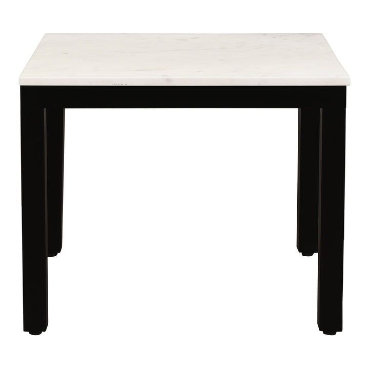 American Home Furniture | Moe's Home Collection - Parson Side Table White Marble