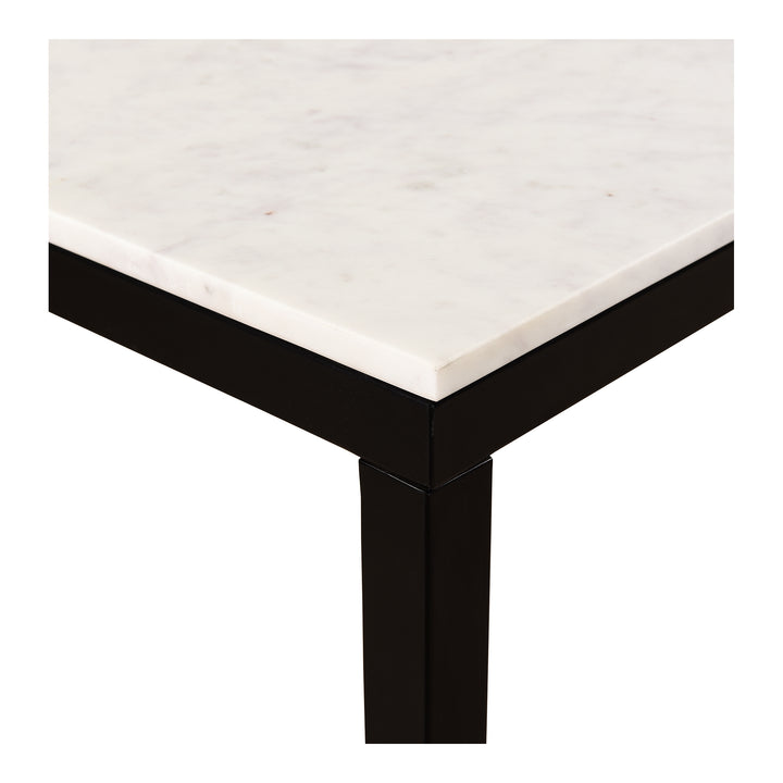 American Home Furniture | Moe's Home Collection - Parson Side Table White Marble