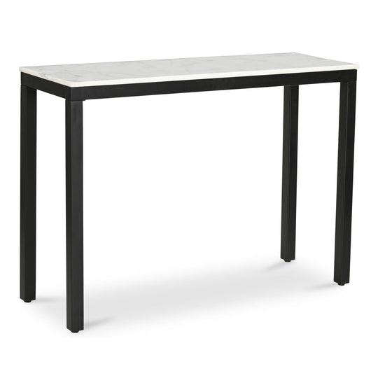 Moe's Home Collection - Parson Console Table White Marble - KY-1035-02-0 | American Home Furniture