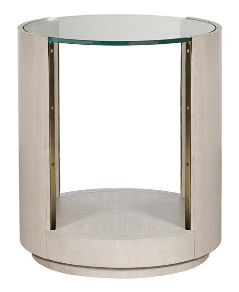Vanguard Furniture Axis III Round Lamp Table ACCENT TABLES