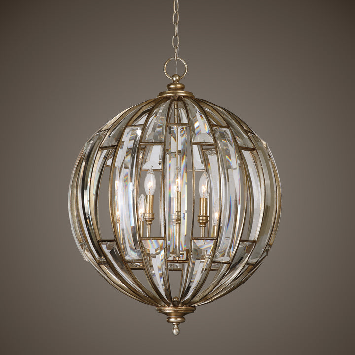 VICENTINA 6 LIGHT SPHERE PENDANT - AmericanHomeFurniture