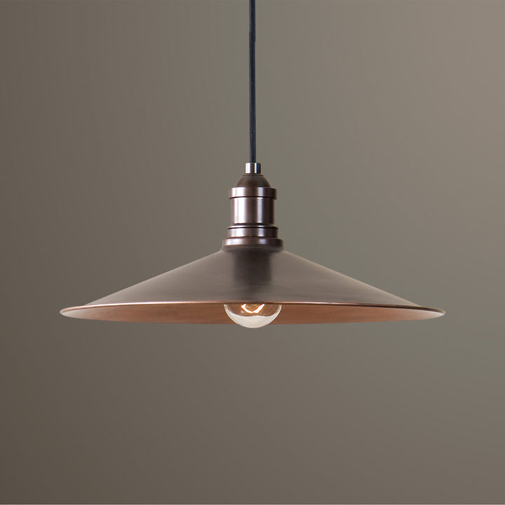 BARNSTEAD 1 LIGHT COPPER PENDANT - AmericanHomeFurniture