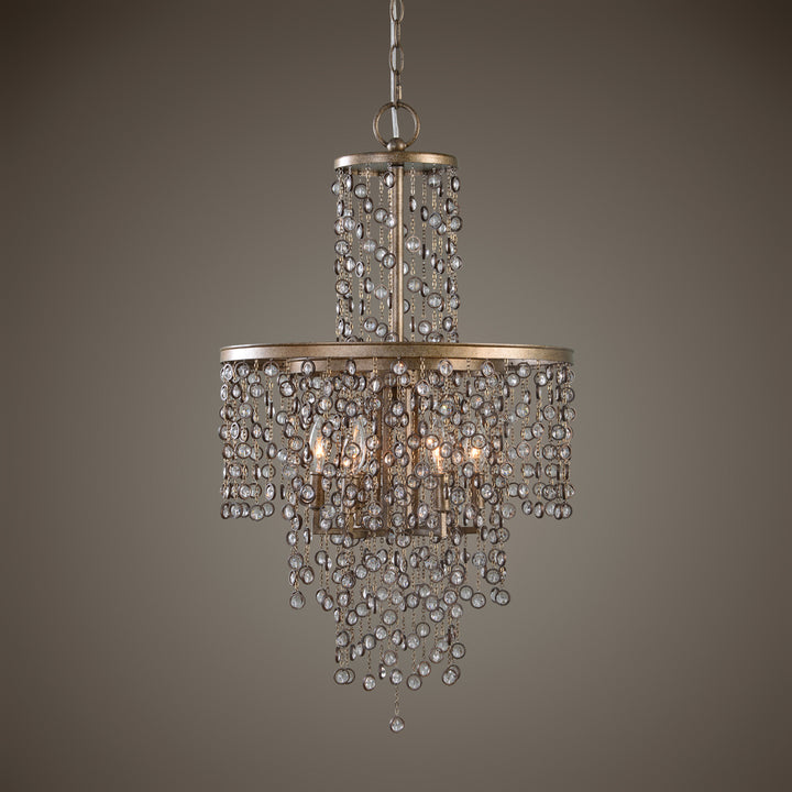 VALKA 6 LIGHT CRYSTAL CHANDELIER - AmericanHomeFurniture