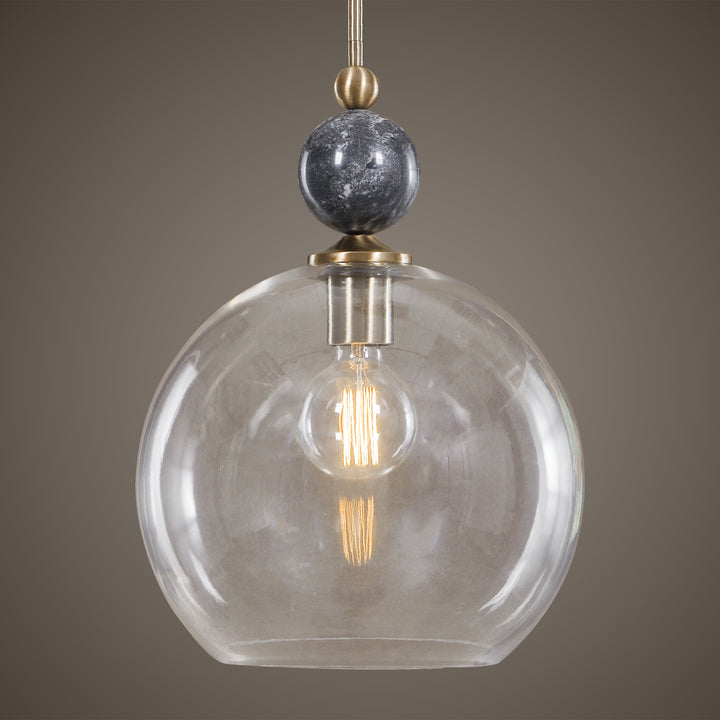 MENDOTA 1 LIGHT GLASS PENDANT - AmericanHomeFurniture